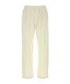 Stone Island Ivory Cotton Pant In Ivory