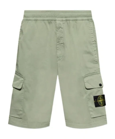 STONE ISLAND STONE ISLAND LOGO BADGE BERMUDA SHORTS