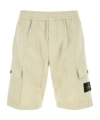 Stone Island Badge Logo Cargo Shorts