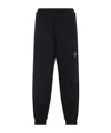 Stone Island Classic Badge Sweatpants In Black