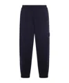 Stone Island Elastic Waist Sweatpants In Black