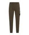 Stone Island Sports Pants With Compass Application In Green