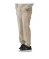 Stone Island Elastic Waistband Casual Pants In Nude