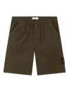 Stone Island L100008 Mil-spec Stretch Ripstop-tc In Brown