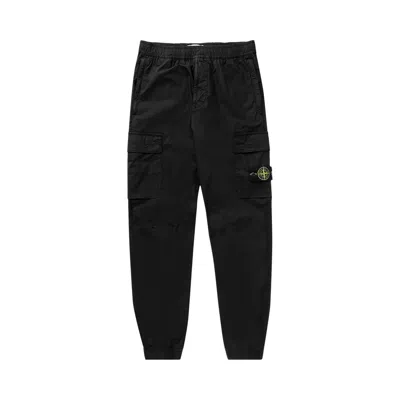 Pre-owned Stone Island Engineered Knees Cargo Pants 'black' | Men's Size 33