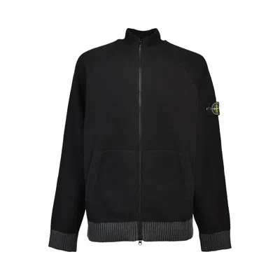 Pre-owned Stone Island Essential Cardigan 'black' | Men's Size S
