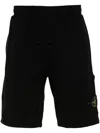 Stone Island Bermuda In Felpa