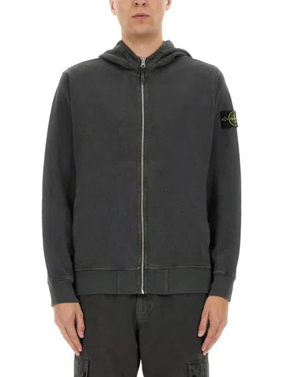 STONE ISLAND STONE ISLAND ZIPPER HOODIE