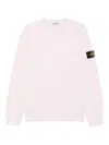 Stone Island Carhartt Wip Black Cotton Standard Crew Neck T-shirt In Pink