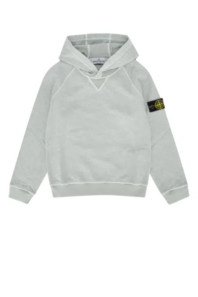 Stone Island Kids' Felpa In Grey