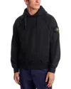 Stone Island Organic Cotton Sweatshirt In Black