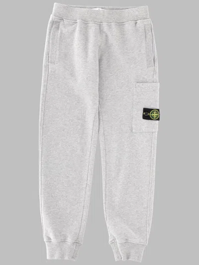 Stone Island Felpa Pantalone In Gray