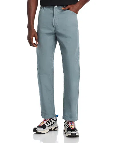 Stone Island Five Pocket Regular Fit Pants In Grey Green