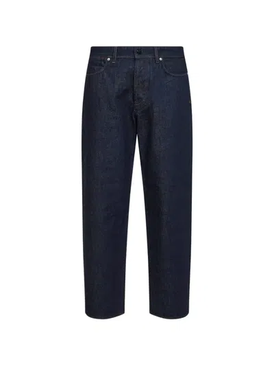 Stone Island Regular-straight-fit Five-pocket Jeans With Rinsed Finish In Blue