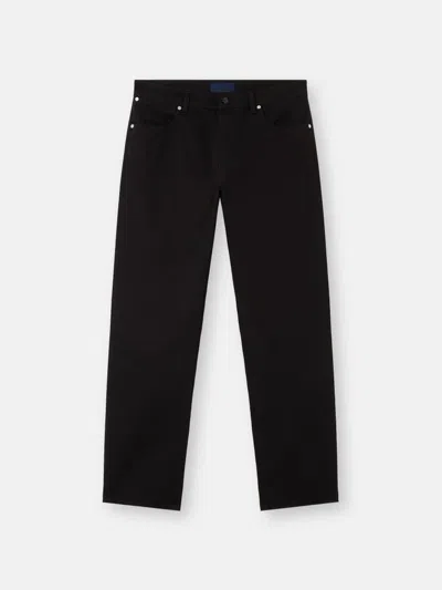 Stone Island Five-pocket Denim Jeans In Black