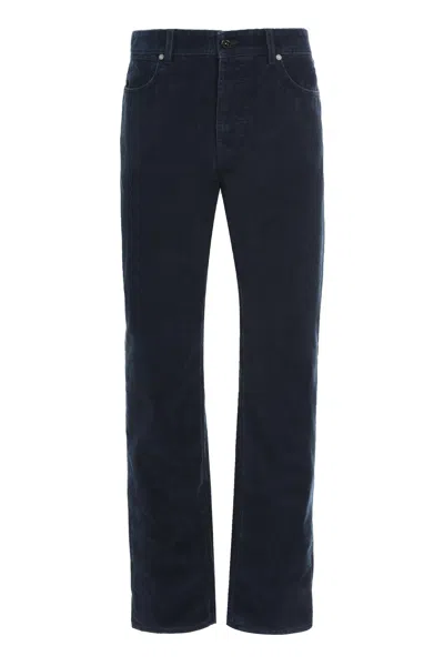 Stone Island Five-pocket Regular Straight Jeans In Blue