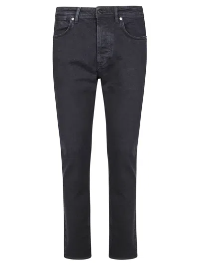 Stone Island Five-pockets Jeans In Black