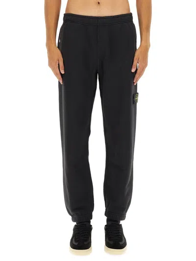 STONE ISLAND STONE ISLAND FLEECE JOGGER PANTS