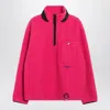 Stone Island Mens Fuchsia Marina Long-sleeve Wool Blend Sweater In Pink