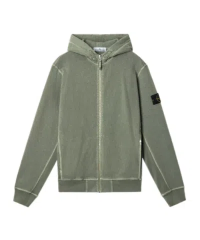 STONE ISLAND STONE ISLAND ZIP-UP HOODED JACKET