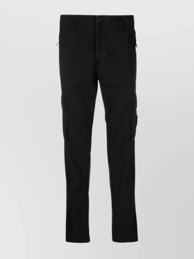 Stone Island Pantalone-36 Nd  Male In Black
