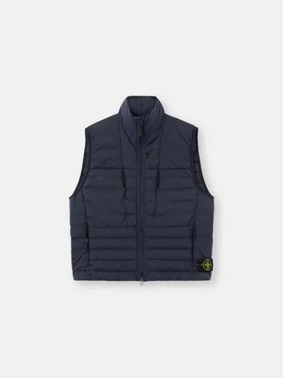 Stone Island G100007 Seamless Tunnel Nylon Down-tc In Blue