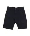 Stone Island Gabardine-weave Shorts In Blue