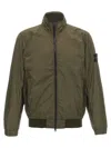 Stone Island Khaki Crinkle Reps R-ny Jacket In Green