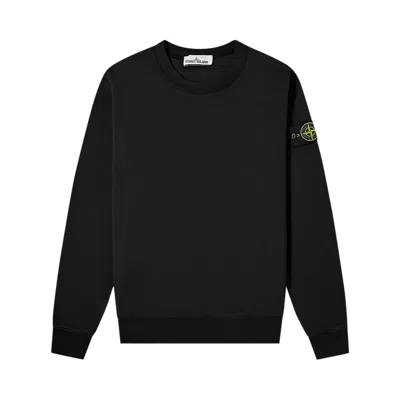 Pre-owned Stone Island Garment Dyed Crewneck Sweatshirt 'black' | Men's Size Xxl