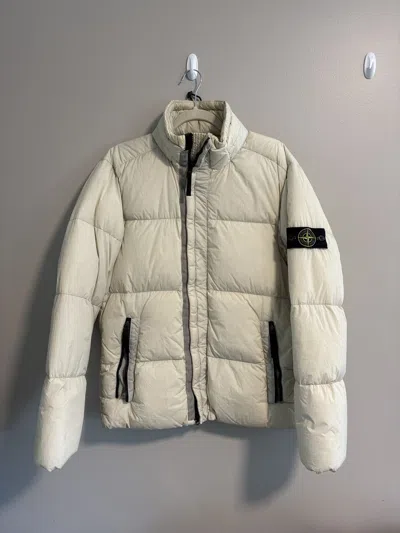 Pre-owned Stone Island Garment Dyed Crinkle Reps Ny Down Jacket In Multi