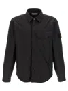 Stone Island Garment Dyed Crinkle Reps Ny Puffer Jackets Black In Black