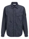 Stone Island Garment Dyed Crinkle Reps Ny Puffer Jackets Blue In Blue