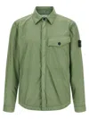 Stone Island Garment Dyed Crinkle Reps Ny Puffer Jackets Green In Green