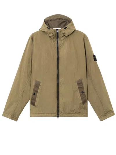 Stone Island Garment Dyed Crinkle Reps Ny Nylon Jacket In Multi