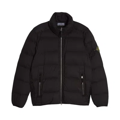 Pre-owned Stone Island Garment Dyed Down Jacket 'black' | Men's Size Xxxl
