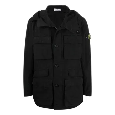 Stone Island Garment Dyed Field Jacket 'black'