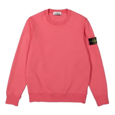 Stone Island Garment Dyed Fleece Sweatshirt 'pink'
