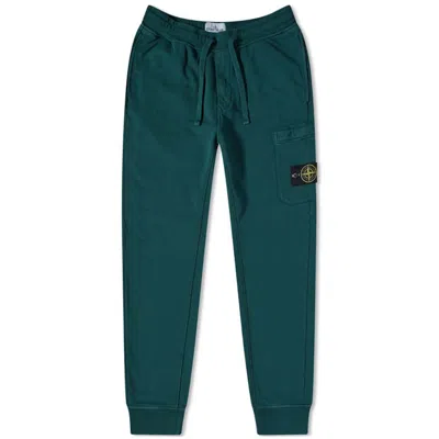 Pre-owned Stone Island Garment Dyed Pocket Jogger In Bottle Green