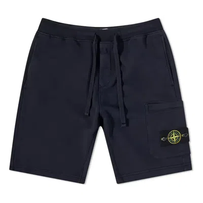 Stone Island Garment Dyed Sweat Shorts 'navy'