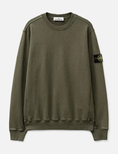 STONE ISLAND GARMENT-DYED SWEATSHIRT