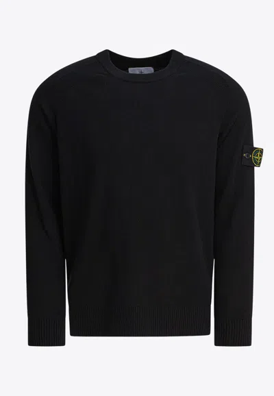STONE ISLAND GEELONG WOOL CREWNECK SWEATER