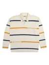 Stone Island Striped Cotton Shirt In Neutrals