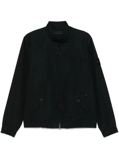 Stone Island `ghost` Bomber Jacket In Black  