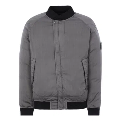 Stone Island Ghost Bomber Jacket 'grey' In Gray