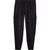Stone Island Ghost Cargo Joggers In Black