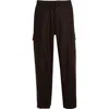 Stone Island Ghost Cargo Joggers In Brown