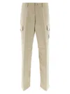 Stone Island Ghost Cargo Pants In Beige