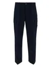 Stone Island Ghost Cargo Pants In Black