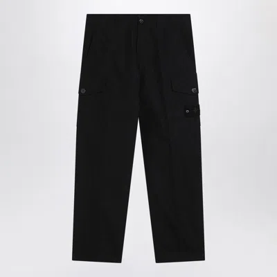 STONE ISLAND STONE ISLAND  GHOST CARGO PANTS BLACK