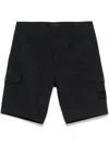 Stone Island Ghost Cargo Shorts Clothing In Black